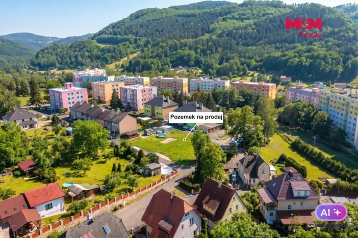 Prodej pozemku pro bydlení, Děčín - Děčín XXVII-Březiny, 1239 m2