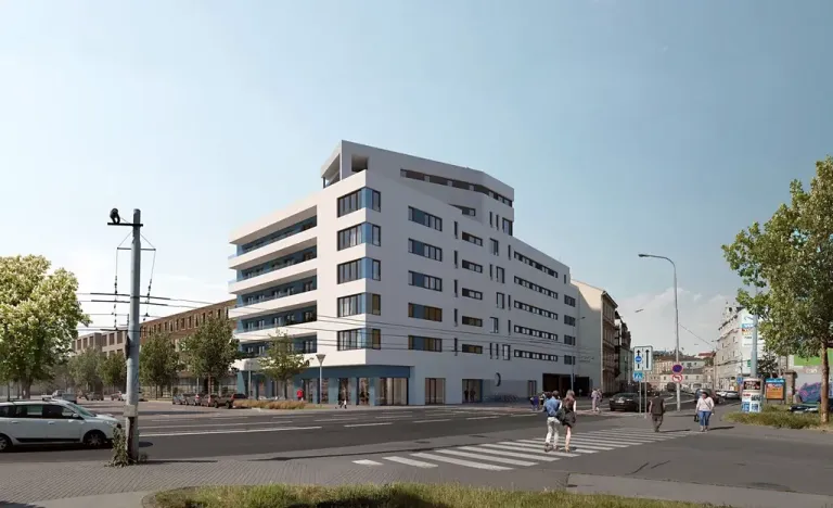 Pronájem garážového stání, Brno, Křenová, 17 m2