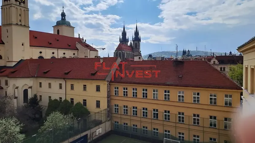 Pronájem bytu 1+kk, Praha - Staré Město, Rybná, 25 m2