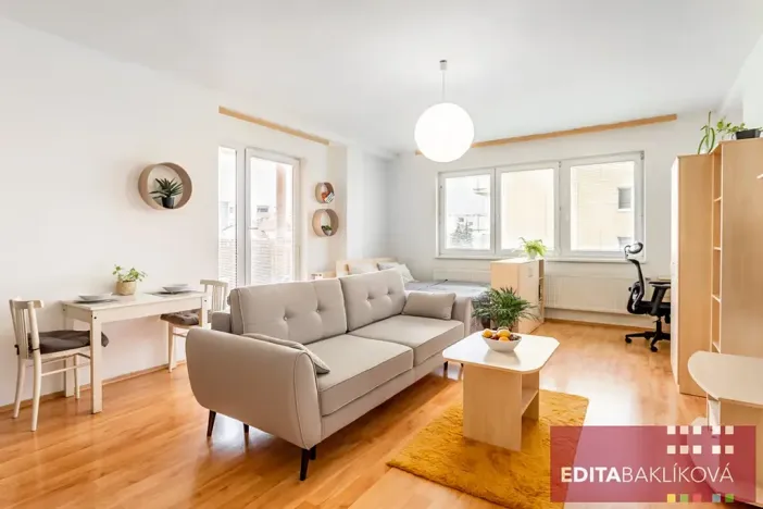 Pronájem bytu 1+kk, Olomouc, Handkeho, 43 m2