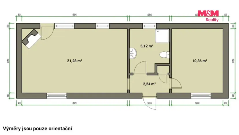 Prodej rodinného domu, Hostouň - Horoušany, 40 m2