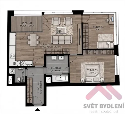 Pronájem bytu 3+kk, Praha - Libeň, Na Korábě, 92 m2