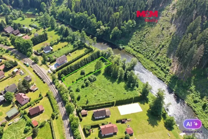Prodej louky, Chřenovice, 990 m2