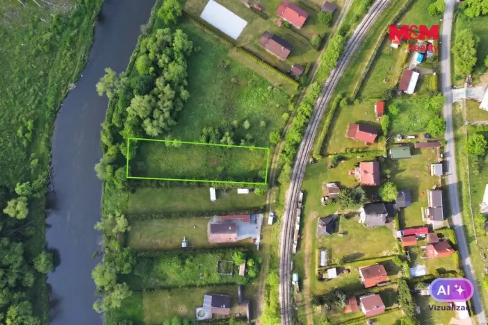Prodej louky, Chřenovice, 990 m2