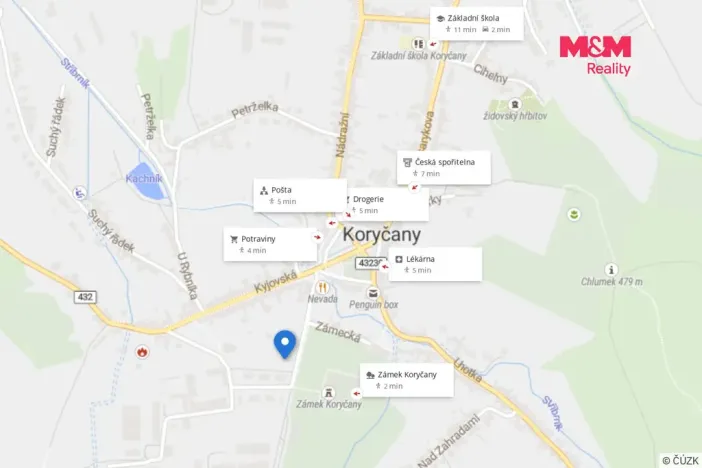 Prodej bytu 2+1, Koryčany, Zámecká, 64 m2