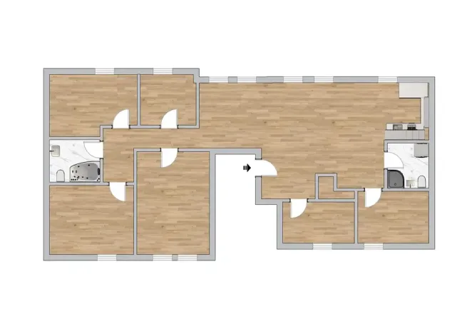 Prodej atypického bytu, Ostrava, Korunní, 151 m2