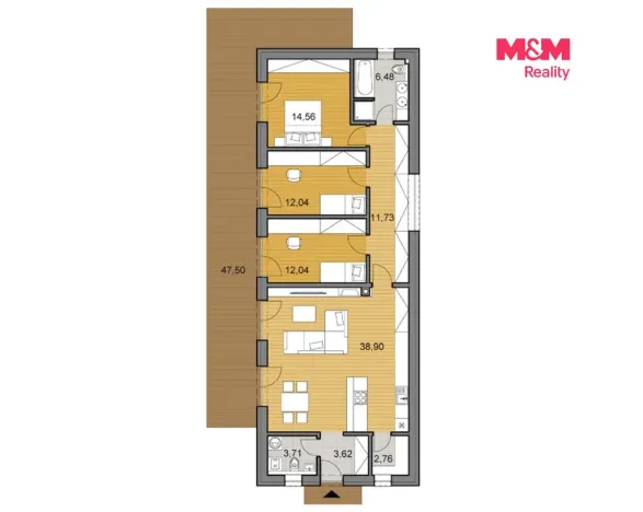 Prodej pozemku pro bydlení, Brušperk, Borošínská, 887 m2