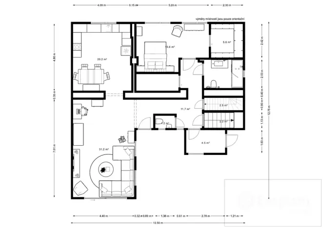 Prodej rodinného domu, Praha - Řepy, Severýnova, 171 m2