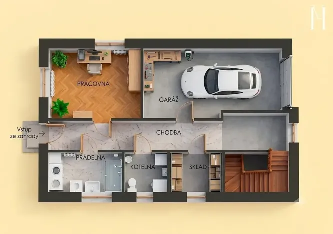 Prodej rodinného domu, Nýřany, Zahradní, 276 m2