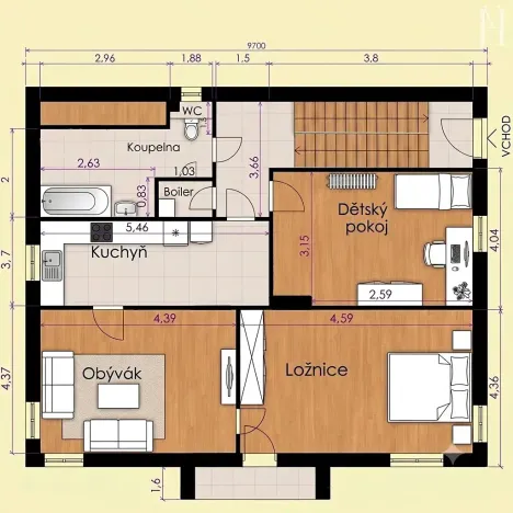 Prodej rodinného domu, Nýřany, Zahradní, 276 m2