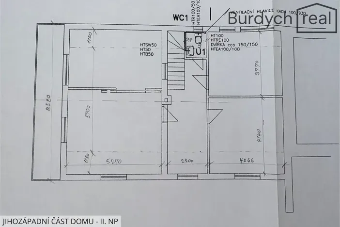 Prodej vícegeneračního domu, Slatiňany, 600 m2