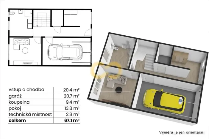Prodej rodinného domu, Albrechtice nad Vltavou, 135 m2