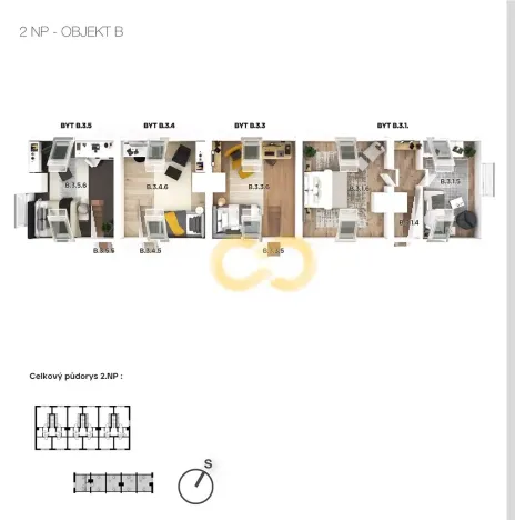 Prodej bytu 2+kk, Nové Hutě, 40 m2