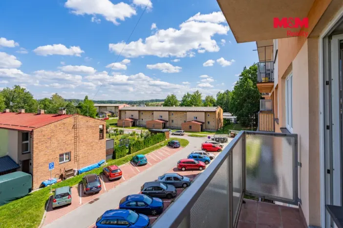Prodej bytu 2+1, Jindřichův Hradec - Otín, 56 m2