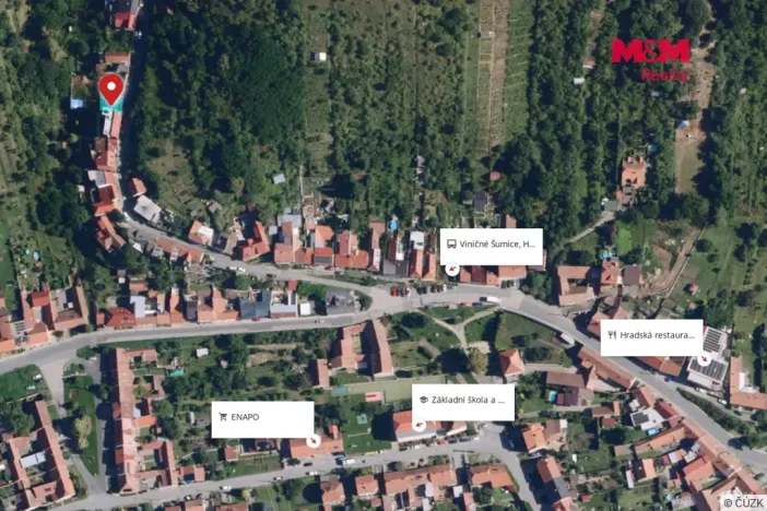 Prodej pozemku pro bydlení, Viničné Šumice, 623 m2