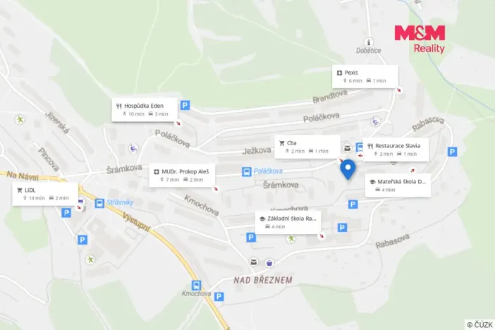 Prodej bytu 2+kk, Ústí nad Labem - Severní Terasa, Šrámkova, 40 m2