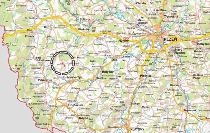 Prodej pole, Mířkov, 5882 m2