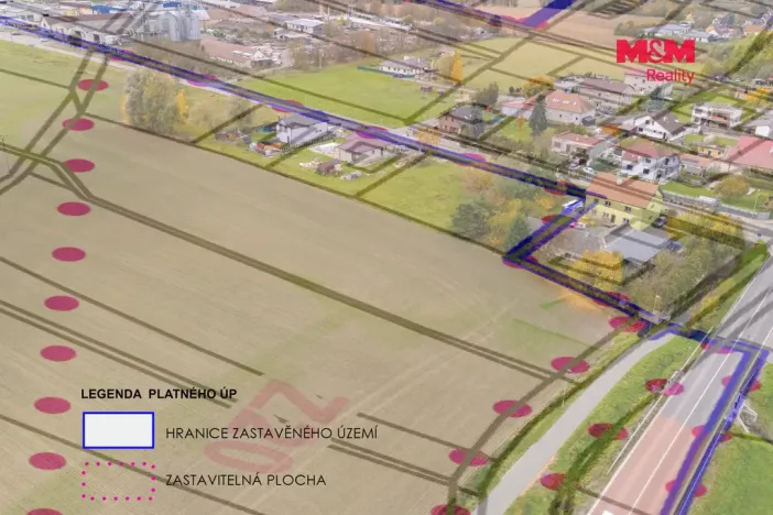 Prodej pozemku pro bydlení, Přelouč - Lhota, 1000 m2