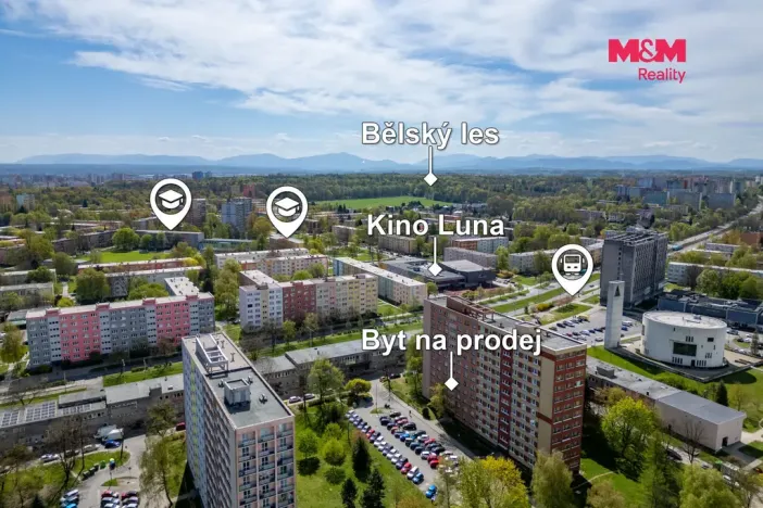 Prodej bytu 2+1, Ostrava, Výškovická, 57 m2