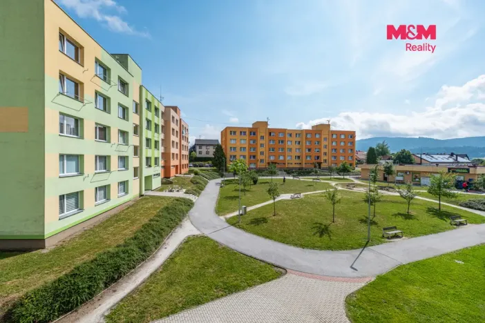 Prodej bytu 3+1, Volary, Sídl. Míru, 70 m2