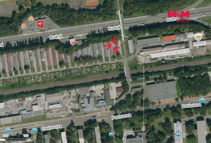 Prodej garáže, Ostrava, Rudná, 15 m2