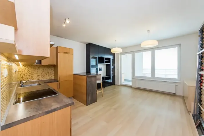 Pronájem bytu 1+kk, Praha - Horní Měcholupy, Mantovská, 45 m2