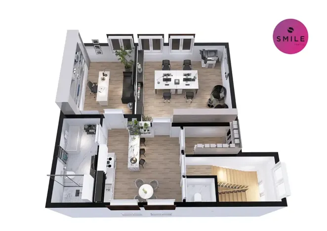 Pronájem kanceláře, Frýdek-Místek, Nové Dvory-Kamenec, 65 m2