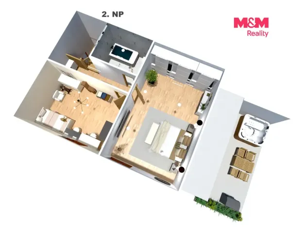 Prodej bytu 4+kk, Úvaly, Smrková, 142 m2
