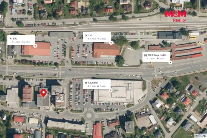 Pronájem obchodního prostoru, Rožnov pod Radhoštěm, Meziříčská, 320 m2