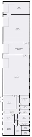 Pronájem výrobních prostor, Klatovy, Průmyslová, 605 m2