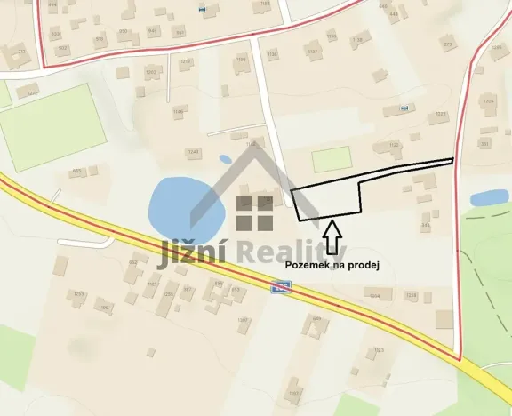 Prodej pozemku pro bydlení, Trhové Sviny, Rejta, 2310 m2