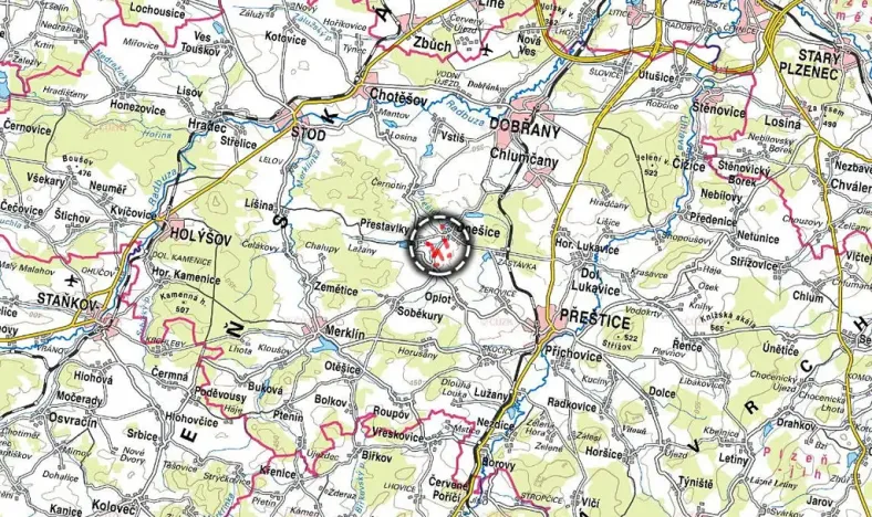 Prodej pole, Dnešice, 33235 m2