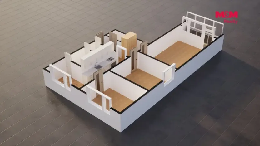Prodej bytu 3+1, Děčín - Děčín III-Staré Město, Litoměřická, 59 m2