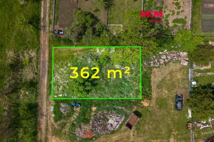 Prodej zahrady, Oplocany, 362 m2