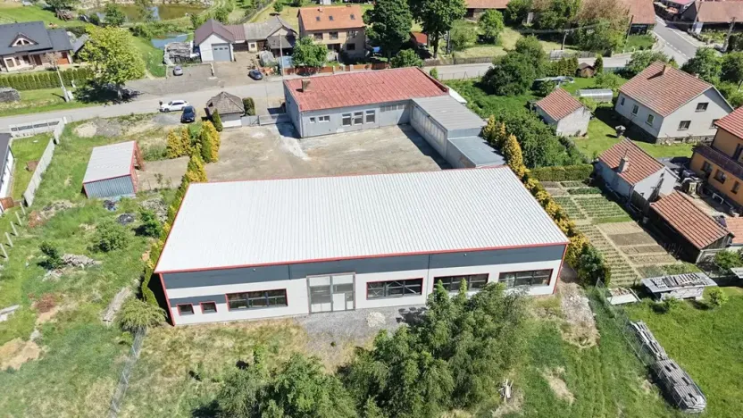 Pronájem skladu, Netín, 519 m2