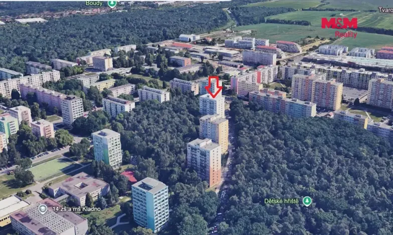 Prodej bytu 4+1, Kladno - Kročehlavy, Estonská, 78 m2