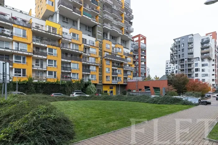 Pronájem bytu 2+kk, Praha - Vysočany, Pod Harfou, 49 m2