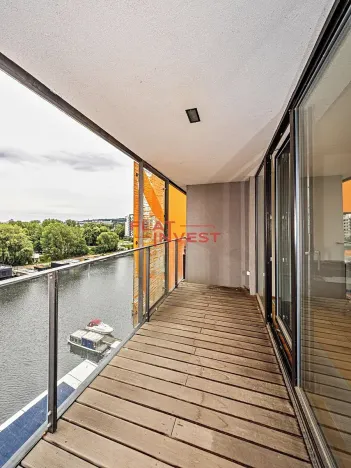 Pronájem bytu 3+kk, Praha - Holešovice, V přístavu, 99 m2