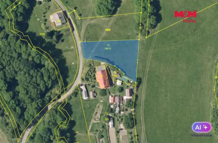 Prodej zahrady, Chřibská - Krásné Pole, 1156 m2