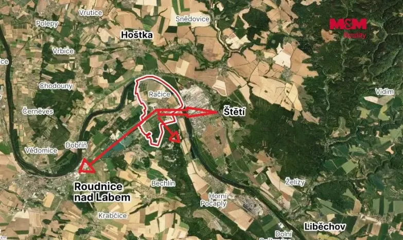 Prodej pozemku pro bydlení, Račice, 986 m2