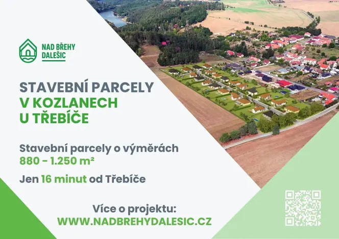 Prodej pozemku pro bydlení, Kozlany, 885 m2