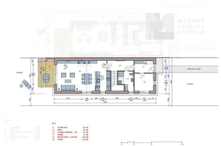 Prodej zahrady, Brno, 882 m2