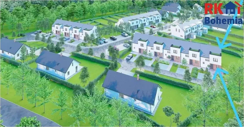 Pronájem rodinného domu, Bezno, Na Výsluní, 102 m2