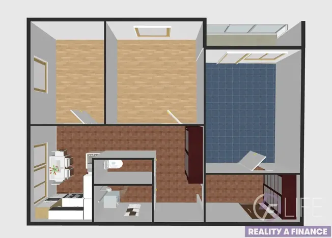 Prodej bytu 3+1, Vrchlabí, Horská, 63 m2