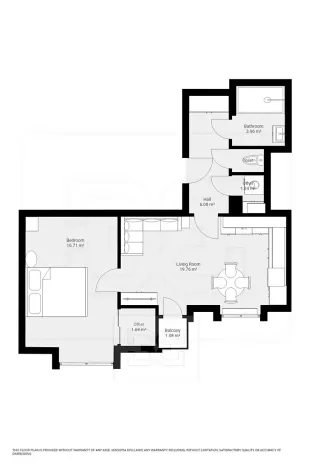 Pronájem bytu 2+kk, Praha - Žižkov, Biskupcova, 51 m2