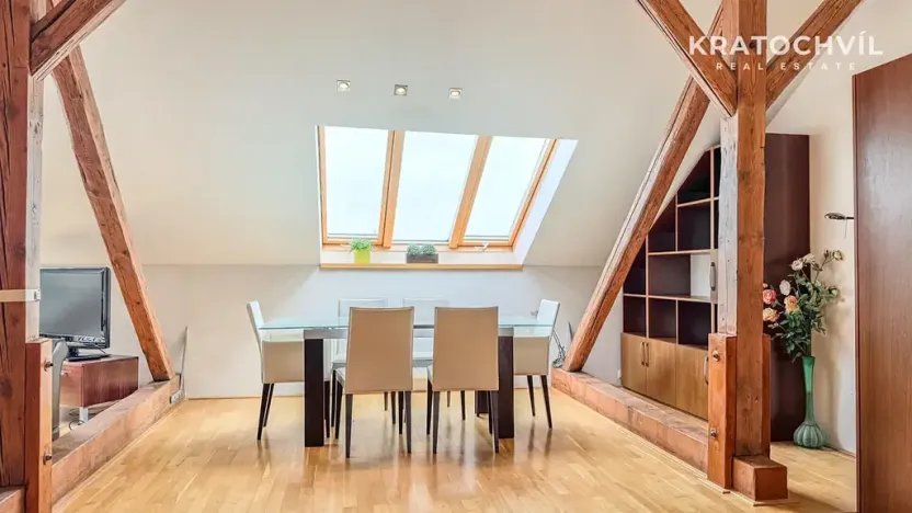 Pronájem bytu 2+1, Praha - Smíchov, Hořejší nábřeží, 117 m2