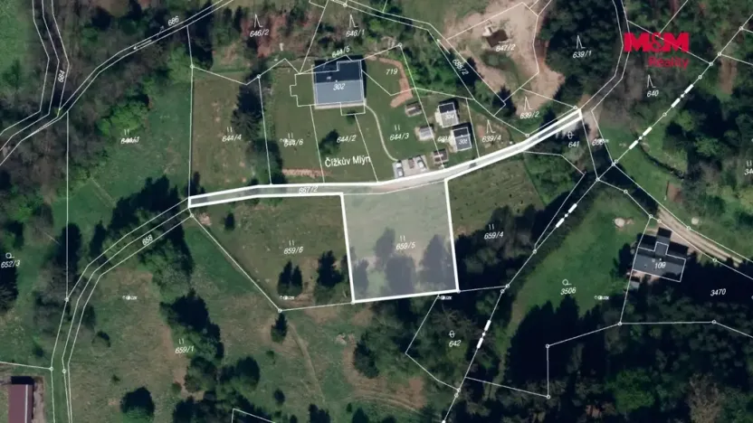 Prodej pozemku pro bydlení, Nový Hrádek - Rzy, 1182 m2