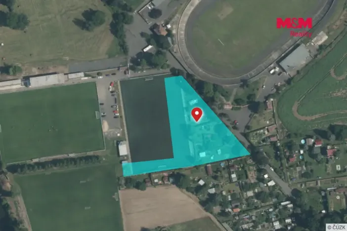 Prodej zahrady, Louny, 318 m2
