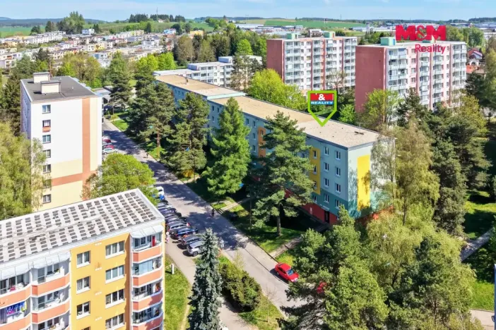 Prodej bytu 2+kk, Žďár nad Sázavou - Žďár nad Sázavou 4, Wolkerova, 70 m2