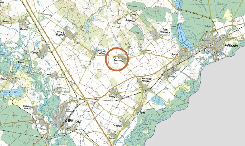 Prodej pozemku pro bydlení, Prušánky, 496 m2